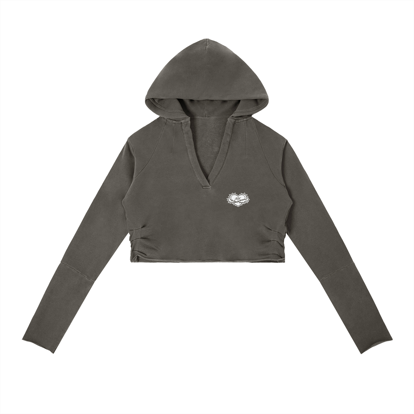Hvmble Hearts Soft Serenity Cropped Hoodie