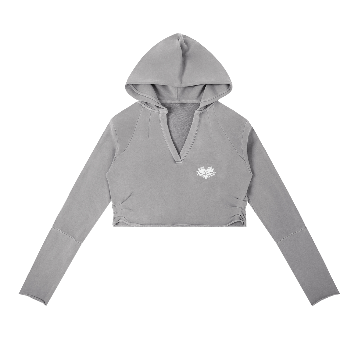 Hvmble Hearts Soft Serenity Cropped Hoodie