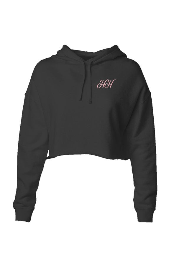 Hvmble Hearts "Sacred Bloom Crop Hoodie"