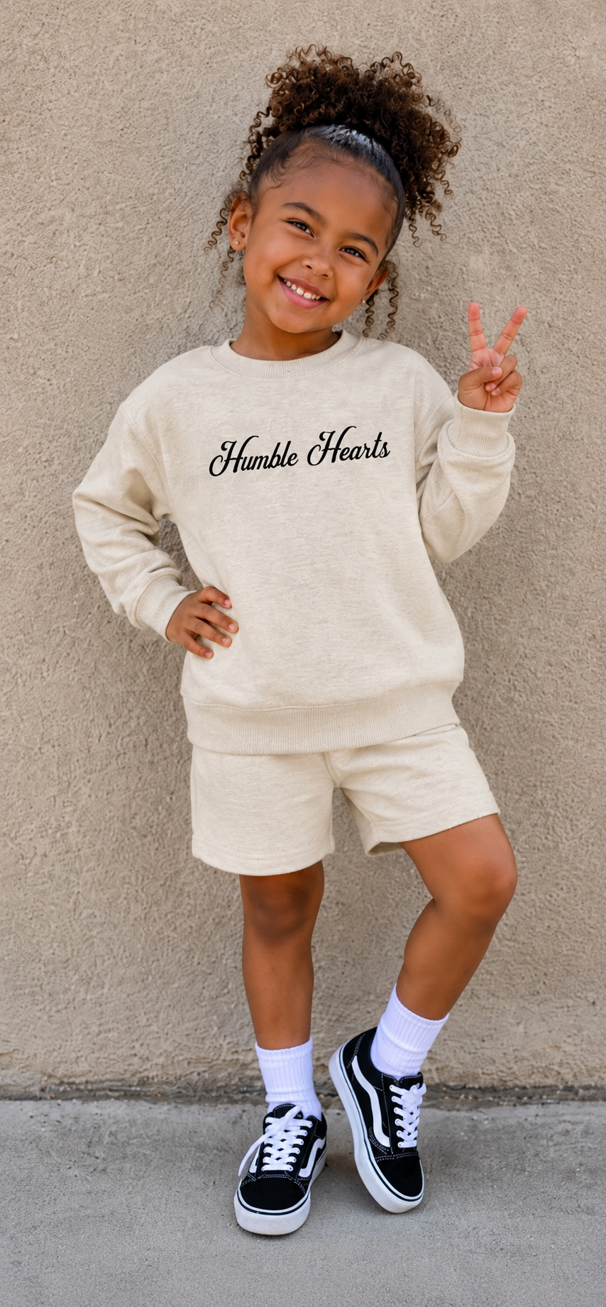 Young & Hvmble Pure Heart Crewneck
