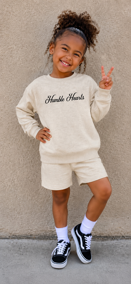 Young & Hvmble Pure Heart Crewneck