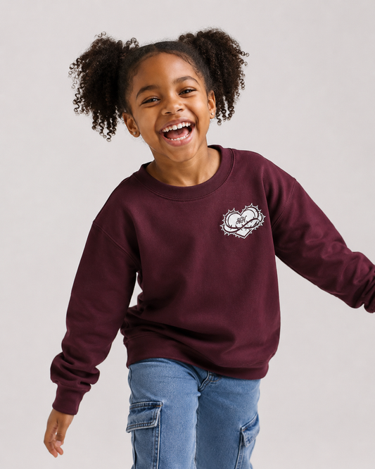 Hvmble Hearts Youth Signature Crewneck