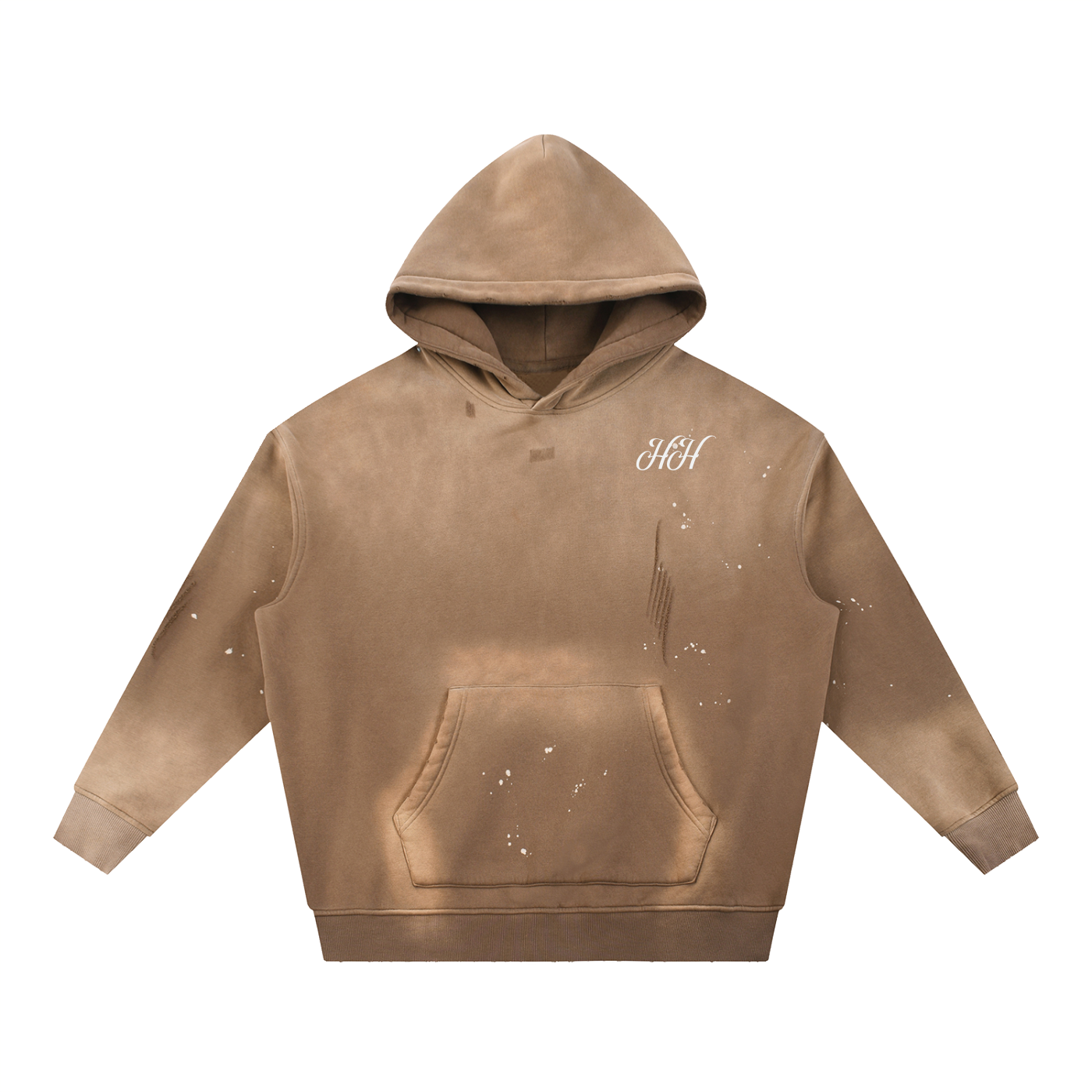 HH Vintage Washed Frayed Hoodie